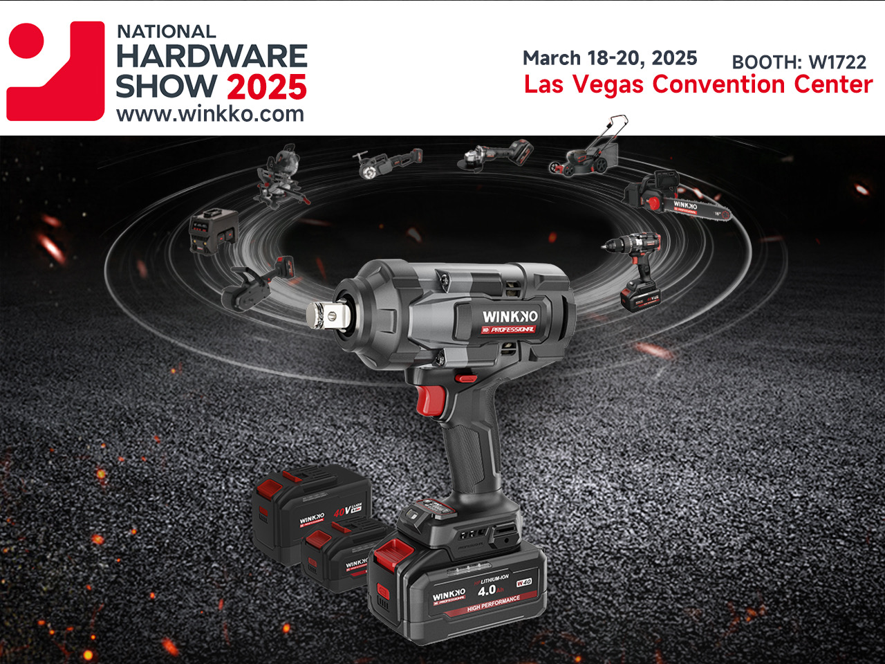 Winkko esittelee National Hardware Show, Las Vegas, USA