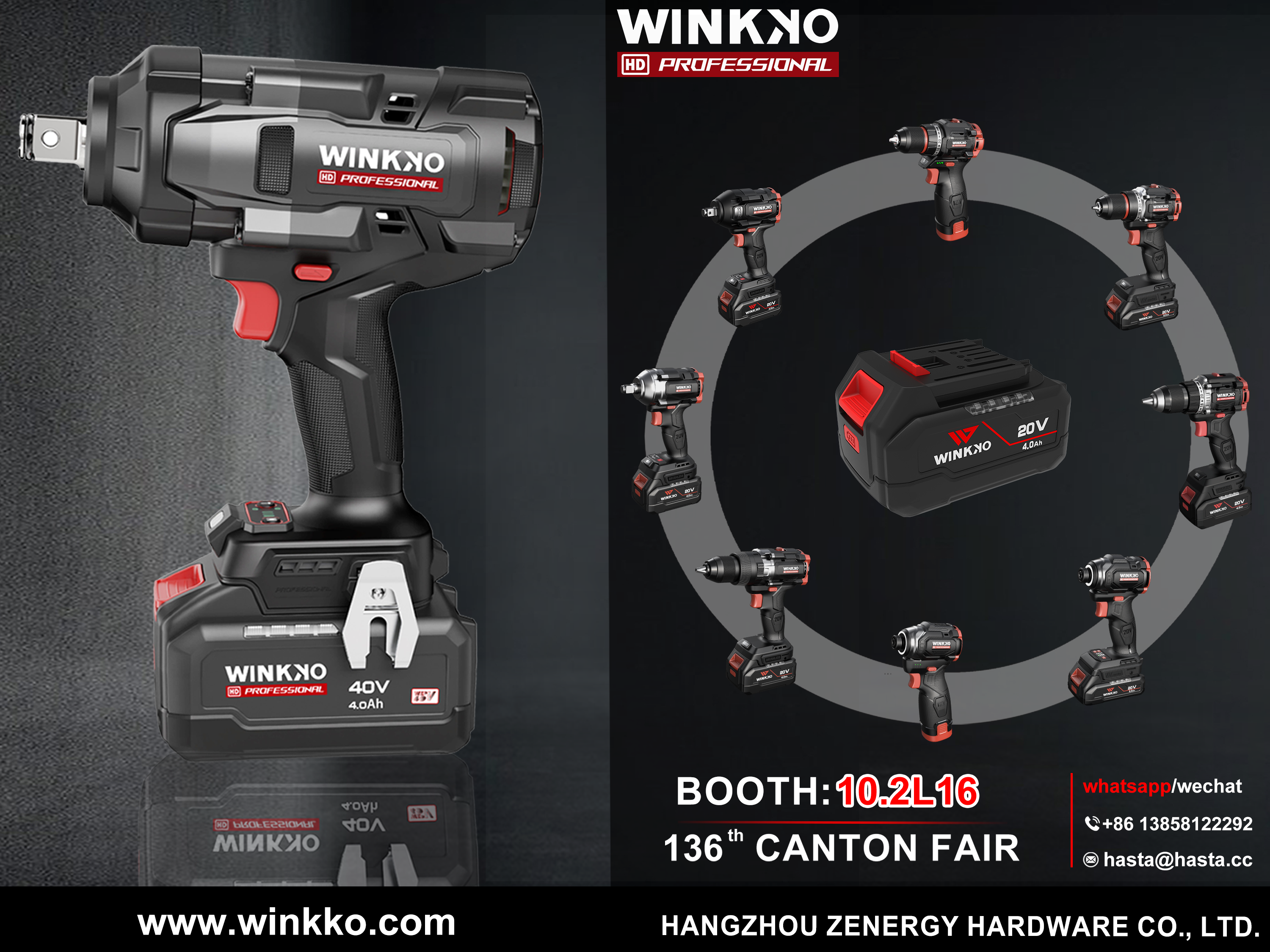 Chào mừng bạn đến thăm Winkko Tool @ 136th Canton Fair